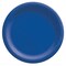 Bright Royal Blue Round Paper Plates - 10&#x22;